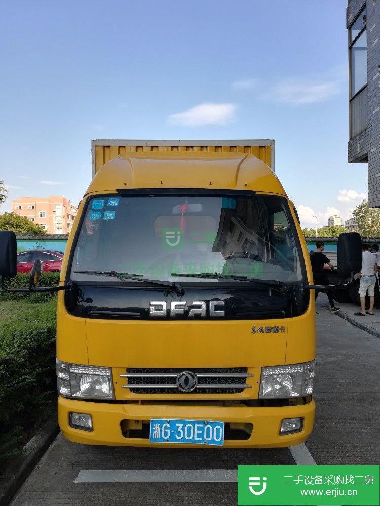 浙江出售二手東風多利卡箱式貨車