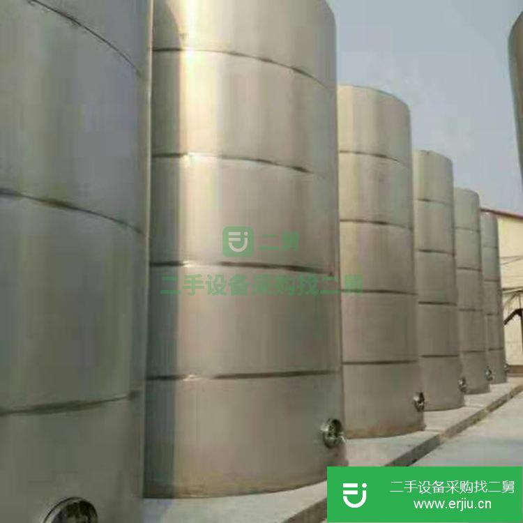 山東出售二手10噸不銹鋼儲罐