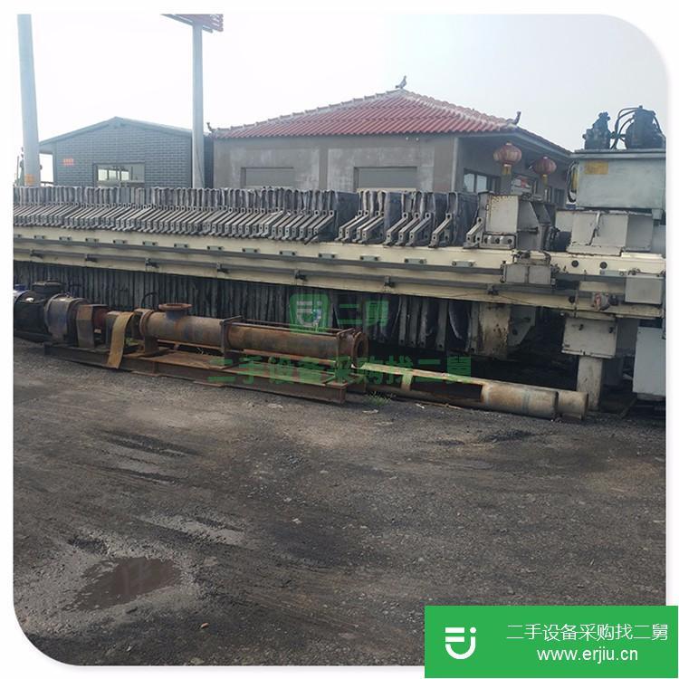 山東出售二手500平方隔膜壓濾機(jī)
