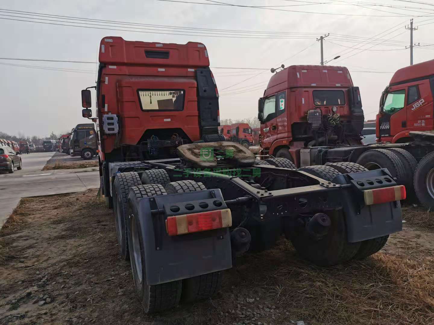 出售17年解放J6P牽引車460馬力，錫柴發動機