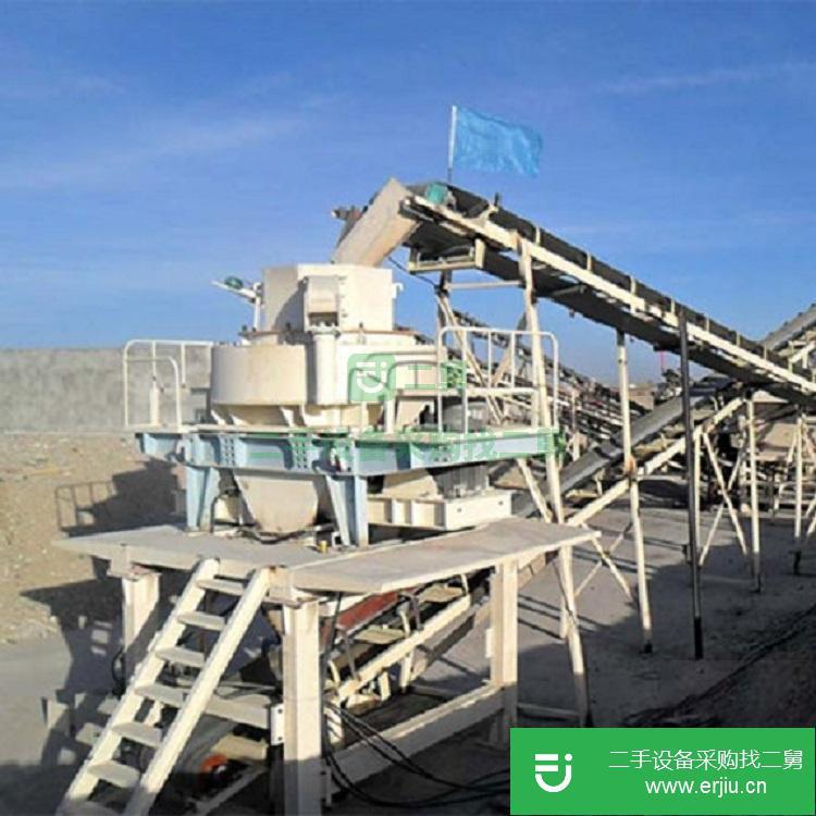 河南出售二手pcl600立軸沖擊式破碎制砂機
