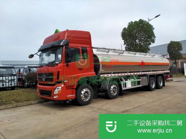 浙江出售二手東風天龍雙臥沃爾沃DDI350馬力前四后八油罐車包上戶可分期