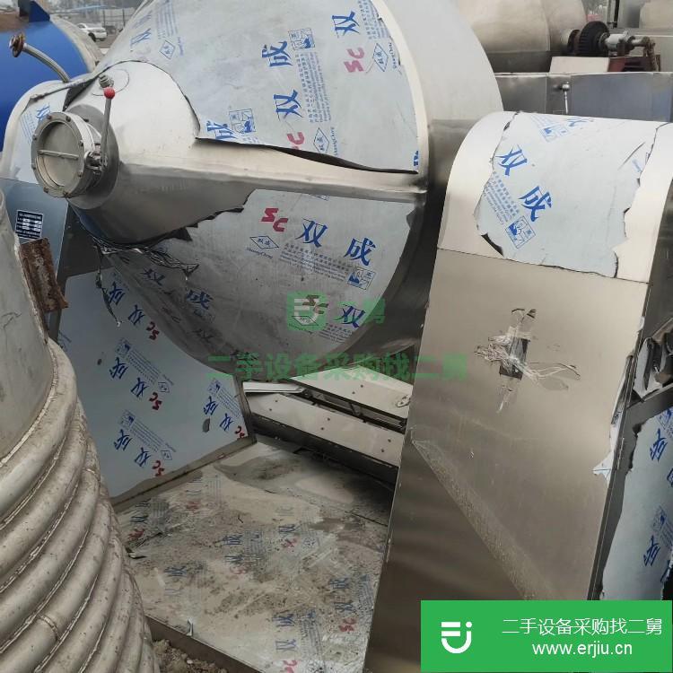 山東出售二手雙螺旋混合機