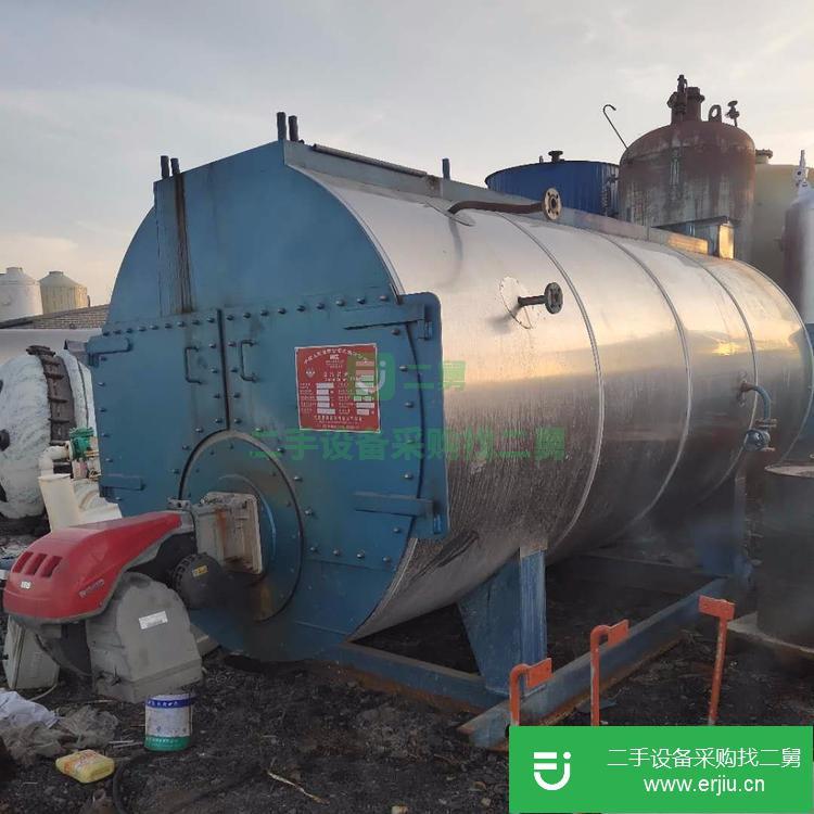 山東出售二手5噸燃氣蒸汽鍋爐