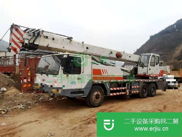 陜西出售二手10年中聯25噸汽車吊