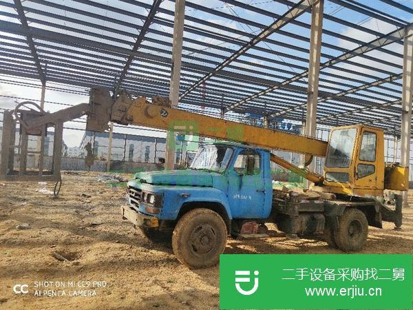 山東出售二手東岳07年八噸汽車吊有手續審車到明年六月
