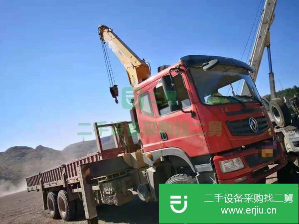 青海出售二手18年8月后八輪徐工12T隨車吊