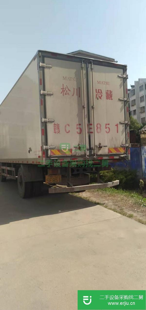江西出售二手乘龍M36.8米185馬力冷藏車