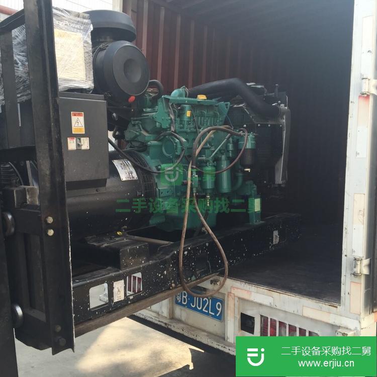 廣東出售二手沃爾沃88kw發電機組