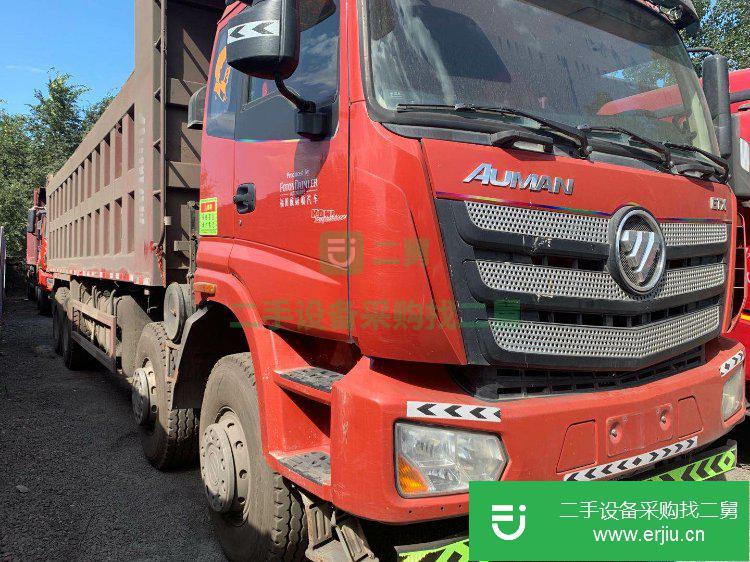 河北出售二手福田歐曼430馬力自卸車