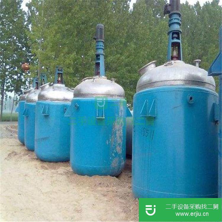 山東出售二手6噸反應釜