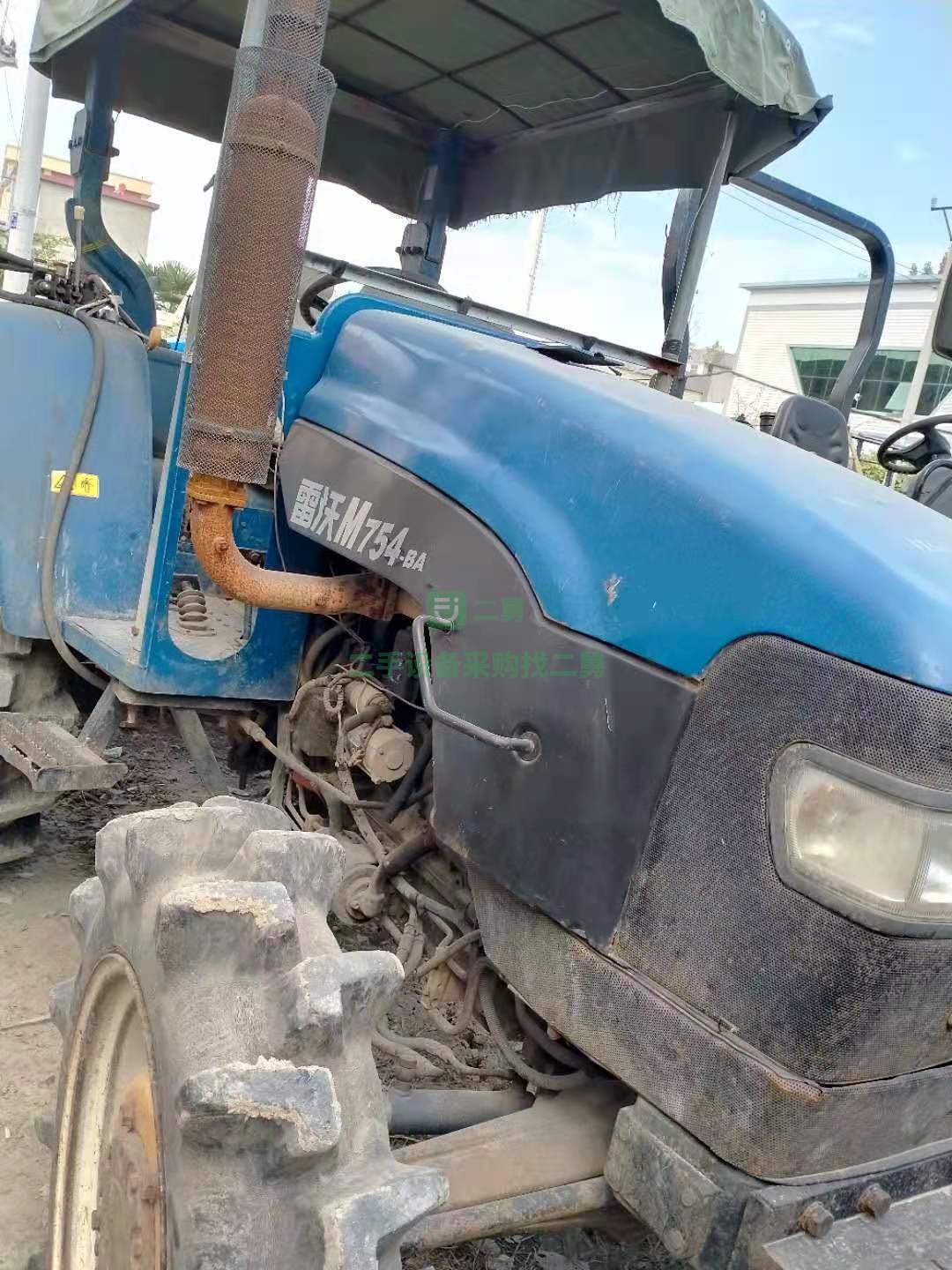 出售雷沃754拖拉機帶旋耕機18000元