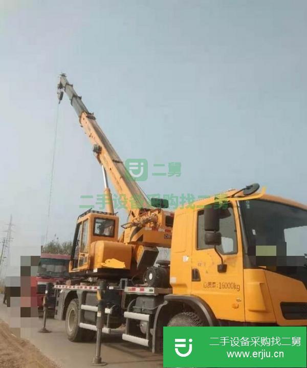 河北出售二手12噸濰柴手續齊全包提檔吊車