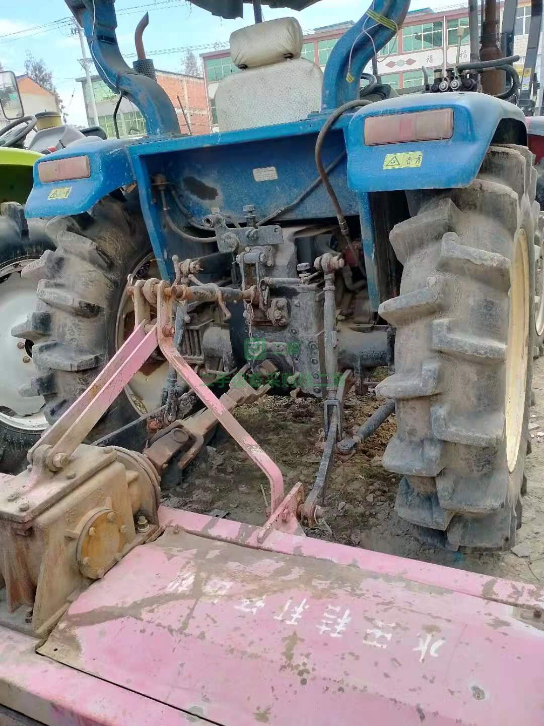 出售雷沃754拖拉機帶旋耕機18000元