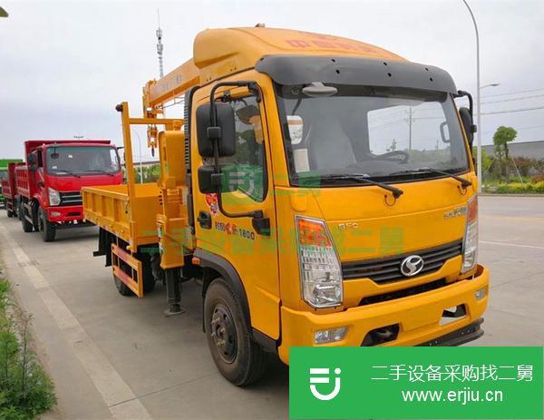 湖北出售二手時風隨車吊C證可開