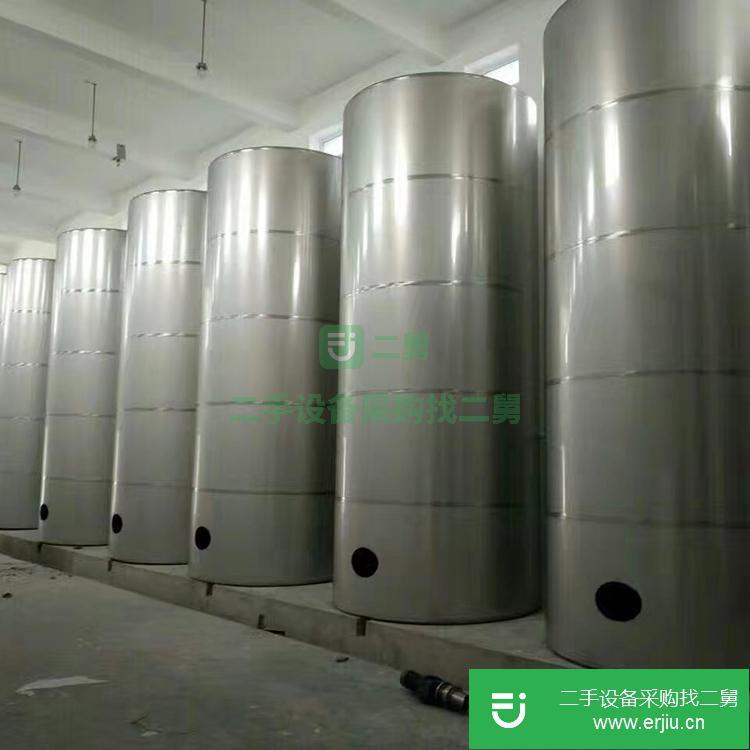 山東出售二手30立方不銹鋼儲罐