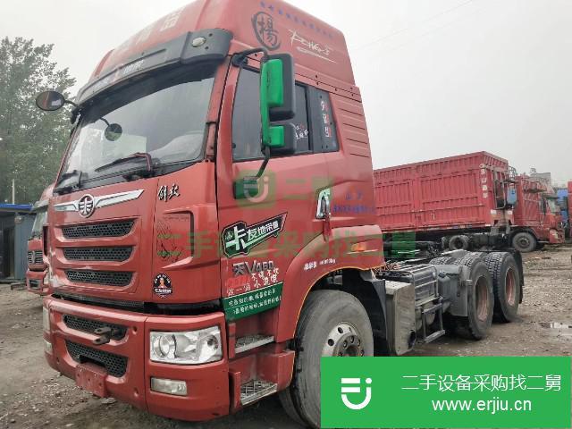 山東出售二手一汽解放牽引車