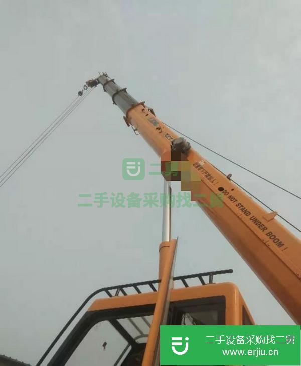 河北出售二手12噸濰柴手續齊全包提檔吊車