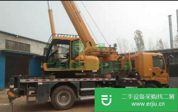 河北出售二手12噸濰柴手續齊全包提檔吊車