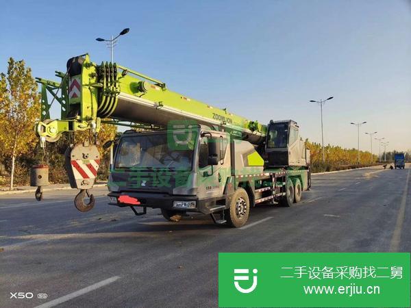 湖北出售二手2018年6月份中聯25V51汽車吊 手續齊全  包提檔