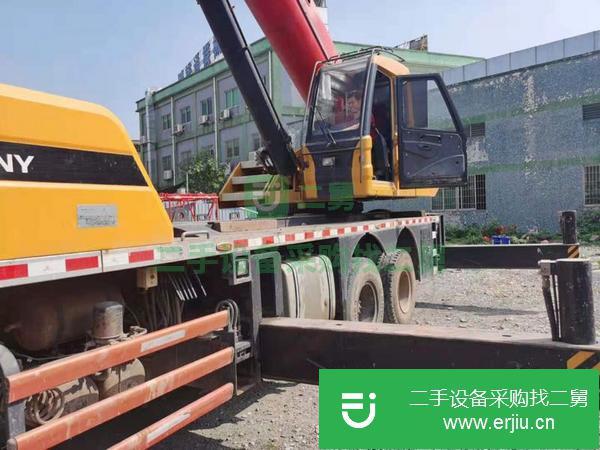 湖南出售二手25噸5節臂吊車車況精品手續齊全國4排放