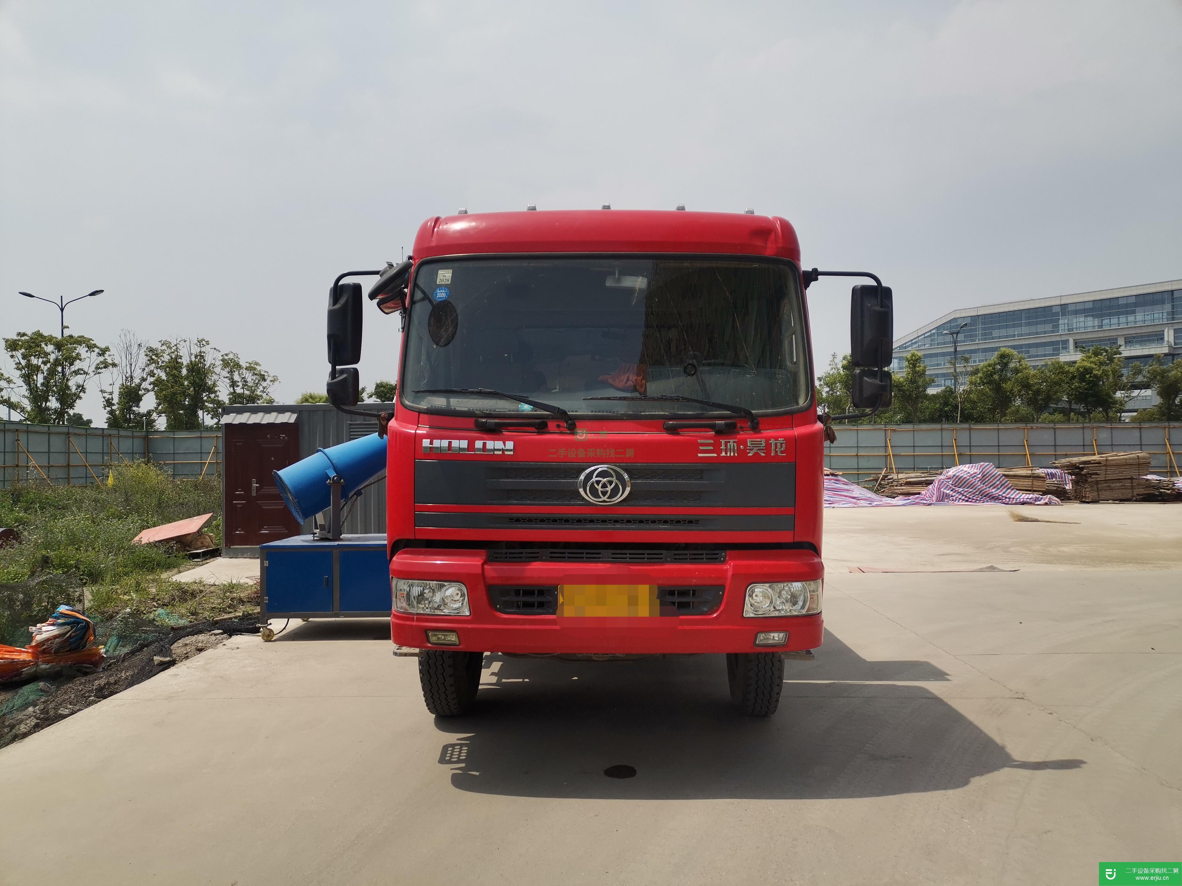 江蘇出售二手三環(huán)十通160馬力自卸車