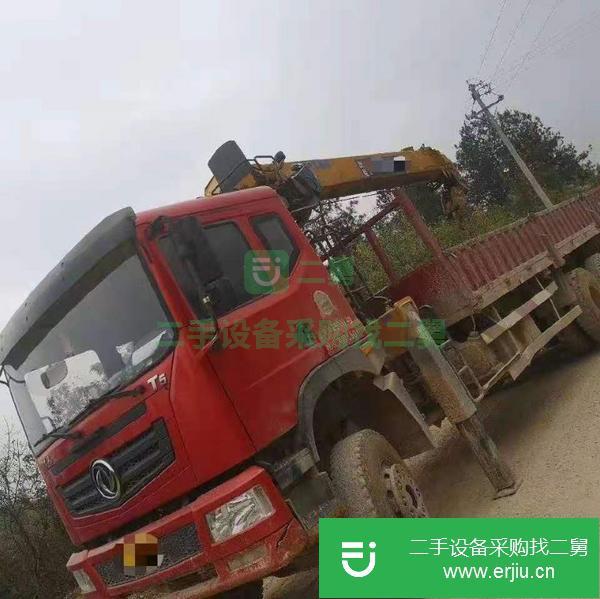 青海出售二手18年8月后八輪徐工12T隨車吊