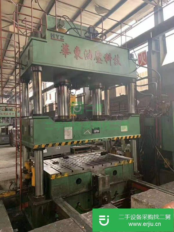 河南出售二手南通華東630噸四柱油壓機