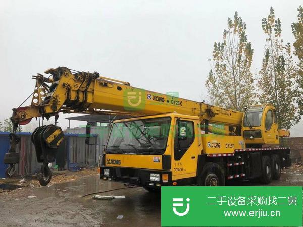 河北出售二手08年徐工25k汽車吊