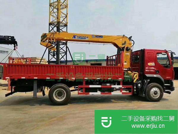 安徽出售二手12噸四節(jié)臂徐工隨車(chē)吊