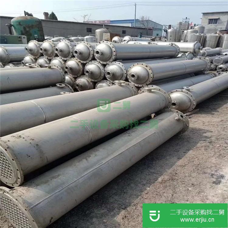 山東出售二手螺旋板冷凝器