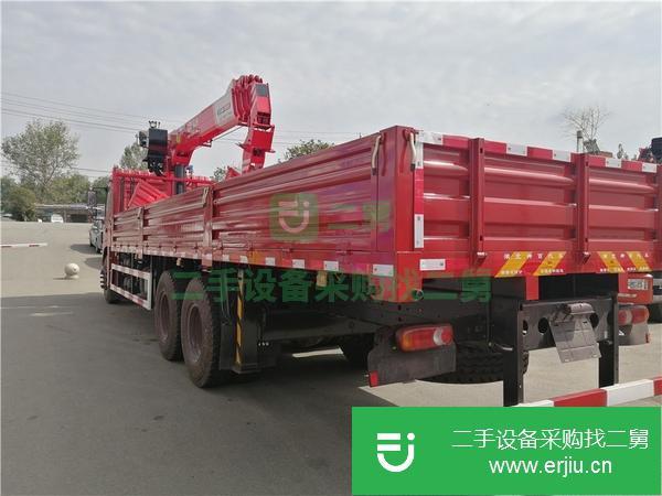 湖北出售二手東風專用12噸隨車吊