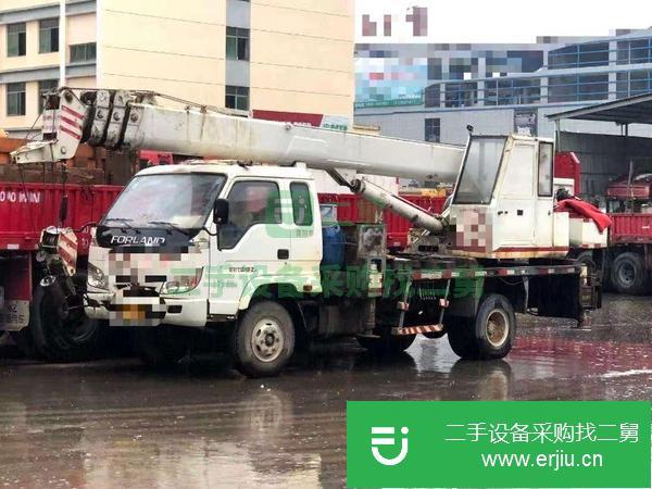 福建出售二手14年國(guó)四福田12噸汽車吊