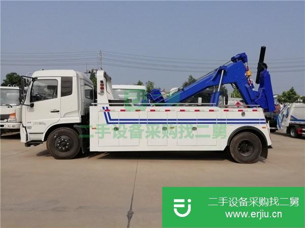 貴州出售二手單橋挖機平板運輸車，終生質保