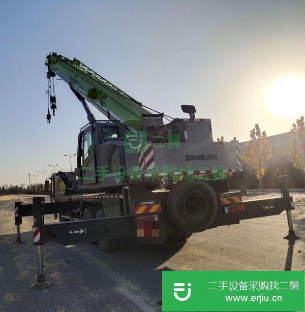 湖北出售二手2018年6月份中聯25V51汽車吊 手續齊全  包提檔
