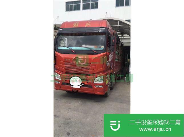 江西出售二手一汽解放J6高欄貨車