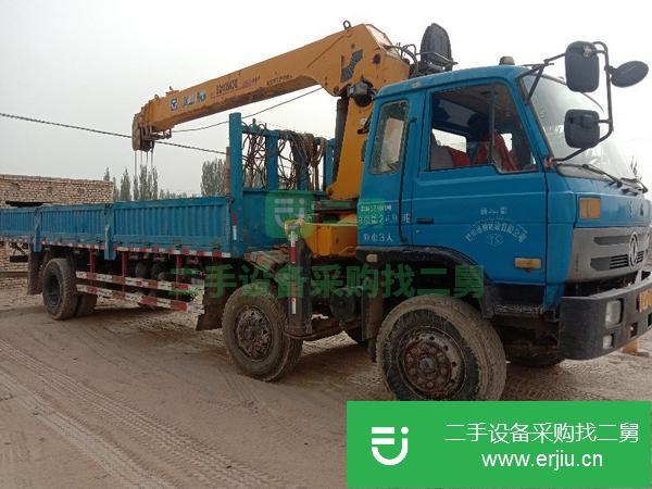 新疆出售二手徐工十噸隨車吊車況完美