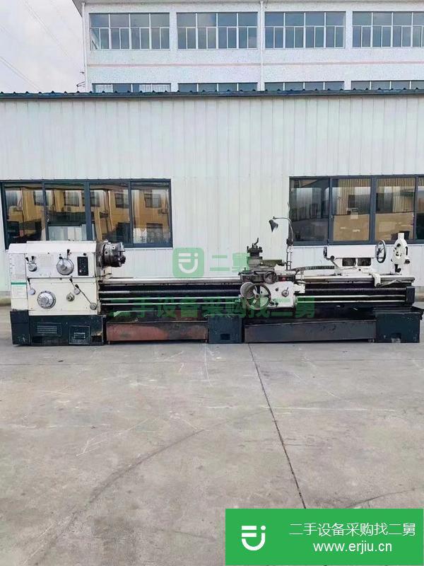 上海出售二手?jǐn)?shù)控臥式車床，軌道硬件9成新
