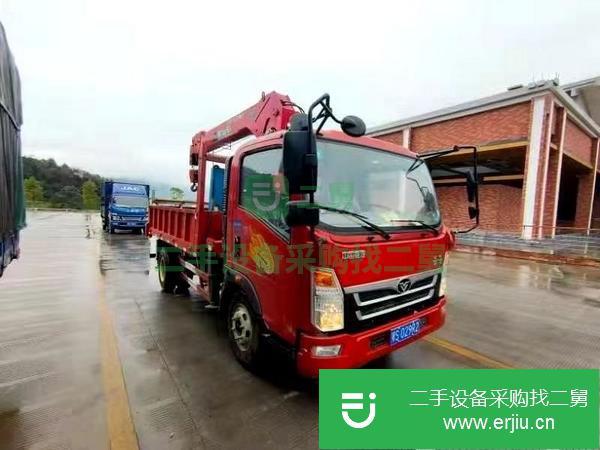 安微出售二手重汽豪曼130馬力隨車吊