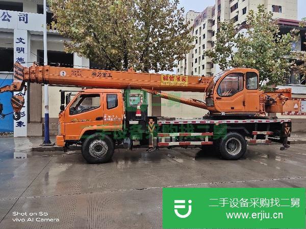 河北出售二手神力12T國五吊車