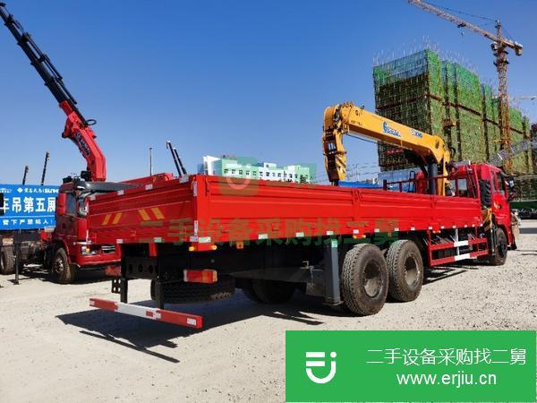 四川出售二手后雙橋徐工12噸隨車吊