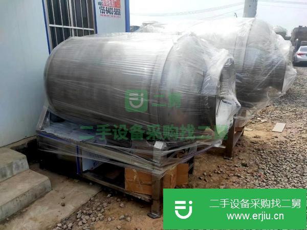 安徽出售二手2400升不銹鋼真空變頻滾揉機