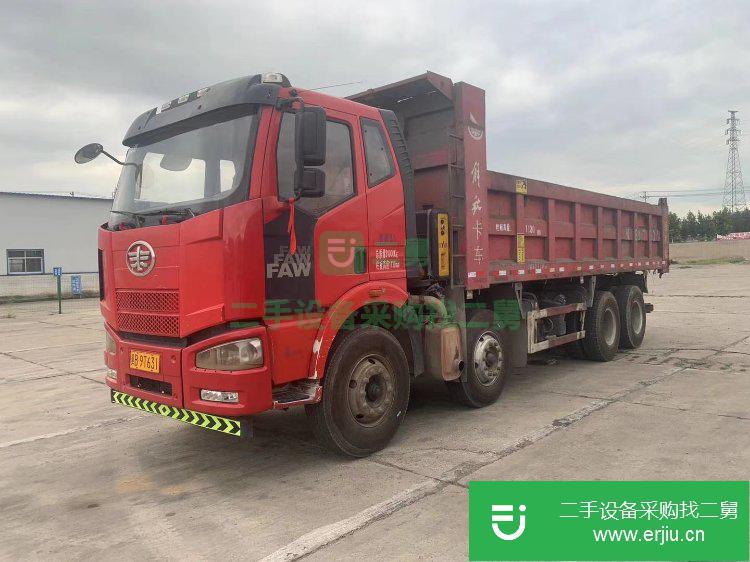 河北出售二手解放J6P自卸車
