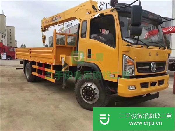 山西出售二手3.2噸遙控隨車吊