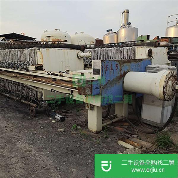山東出售二手污泥處理壓濾機(jī)