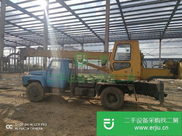 山東出售二手東岳07年八噸汽車吊有手續審車到明年六月