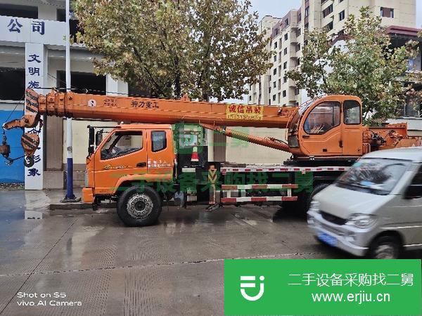 河北出售二手神力12T國五吊車