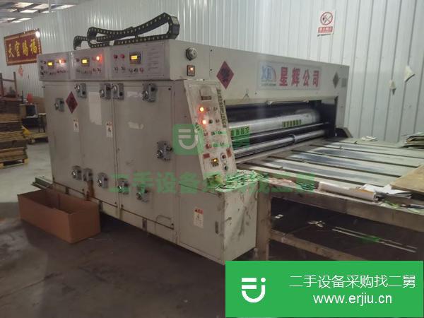 江西出售二手2800*480雙色四連開(kāi)槽印刷機(jī)