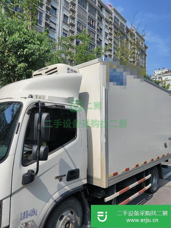 甘肅出售二手福田歐馬可s3冷藏車