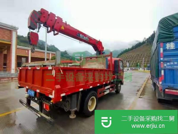 河北出售二手重汽豪曼5噸隨車吊